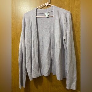 Old Navy Light Purple Open Front Cardigan Sweater